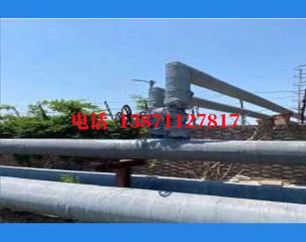 焦作西气东输管道施工原料油管道清洗